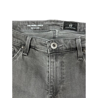 agolde cigarette jean in Vale Its finished in a medium tinted indigo wash AGolde Adriano Goldschmied The Prima