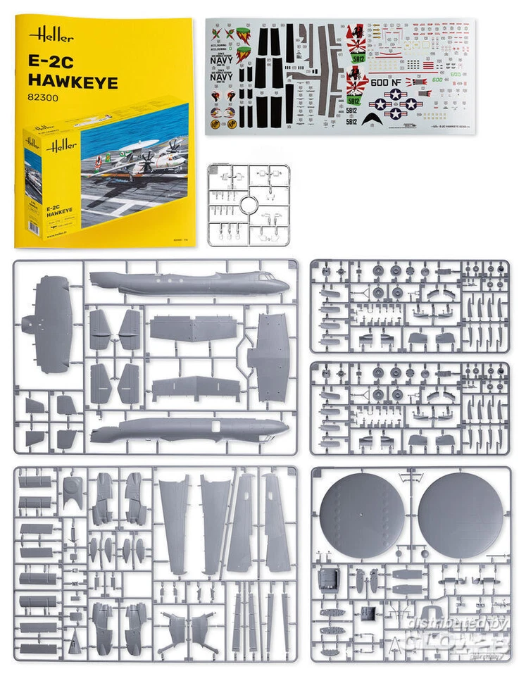 Heller: E-2C Hawkeye in 1:72 [1000823000] - Immagine 4 di 4