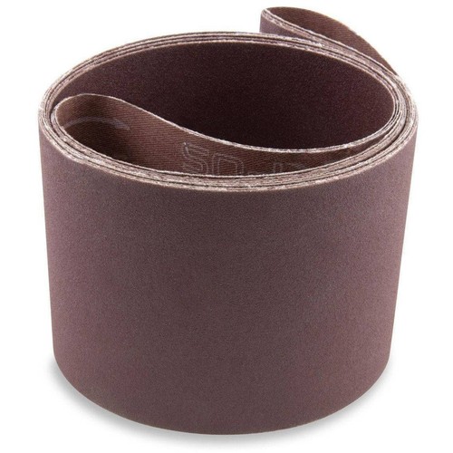 Cinturones de lijado de madera y no ferrosos de óxido de aluminio de 4 x 24 pulgadas, paquete de 3 - Imagen 2 de 11