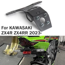 For KAWASAKI ZX4R ZX4RR 2023- Rear Tail Tidy/Fender Eliminator Kit Black Holder