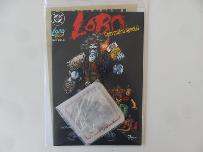 DC - Dino Comics - LOBO - Convention Special - mit Bierdeckel - Zustand: 1