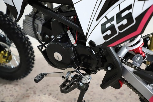 90cc Dirt Trail PIT Bike Motor 2 wheels Electric Start Semi Auto Junior Bike pik - Picture 10 of 16