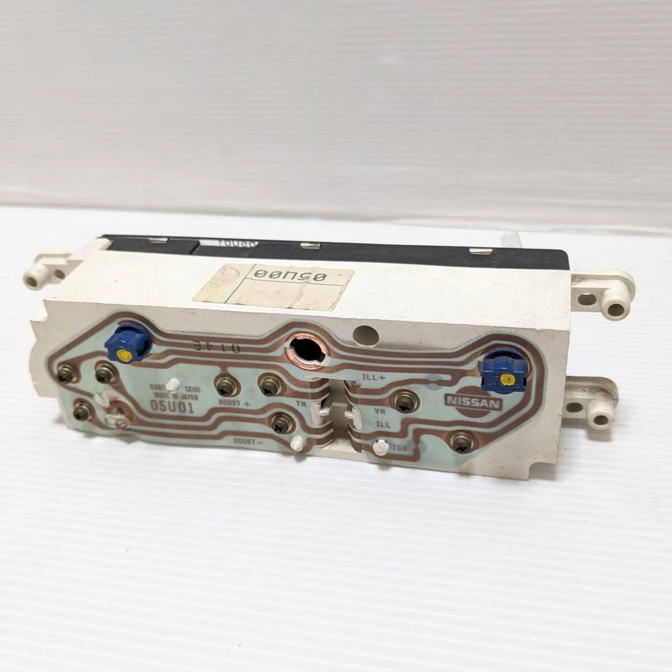 FCFS! Triple medidor de minas para Nissan Skyline GT-R BNR32 con calibre Boost negro envío gratuito Foto 2 de 3