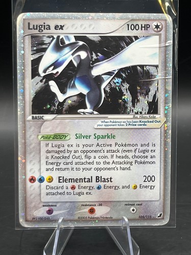 Lugia ex 105/115 Unseen Forces Holo GRAIL Pokemon TCG