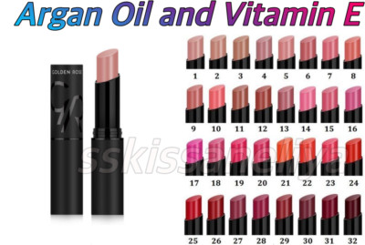 Golden Rose Sheer Shine Stylo Lipstick Argan Oil Vitamins New Shades Spf 25 Ebay