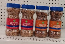 Dry Roasted  Honey Roasted Peanuts Salted 4 Jars of 7.5 oz Each 30 oz Total