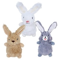 Nobby Hundespielzeug PlüSch Hase Hoppel 18,5-20Cm Mit Squeaker FüR Hunde