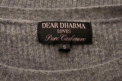 DEAR DHARMA Jumper 100 % Pure Cashmere 