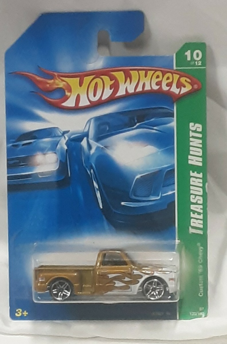 ホットウィール TREASURE HUNTS 新品 カスタム'69シェビー 2007 Hot Wheels Treasure Hunt Custom '69 Chevy | eBay
