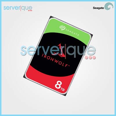 ほぼ新品 8TB Ironwolf ST8000VN004 2本 7200rpm FOR Seagt ST8000VN004 8TB IronWolf 3.5 inch SATA3 NAS Hard