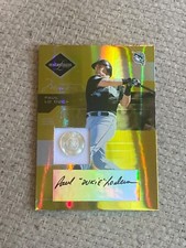 Paul Lo Duca 2005 leaf limited button auto autograph inscribed #149 3/5