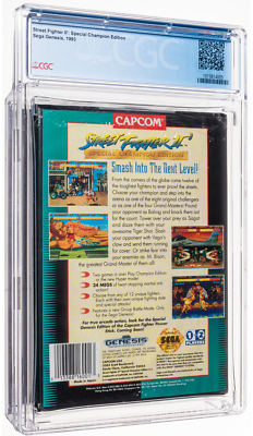 Street Fighter II Special Champion Edition Sega Genesis Sealed CGC