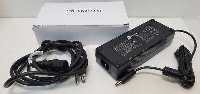 TT Electronic Adapter Tech AC Adapter STD-24050 w/Power Cord 24V--5.0A SW3479-VI
