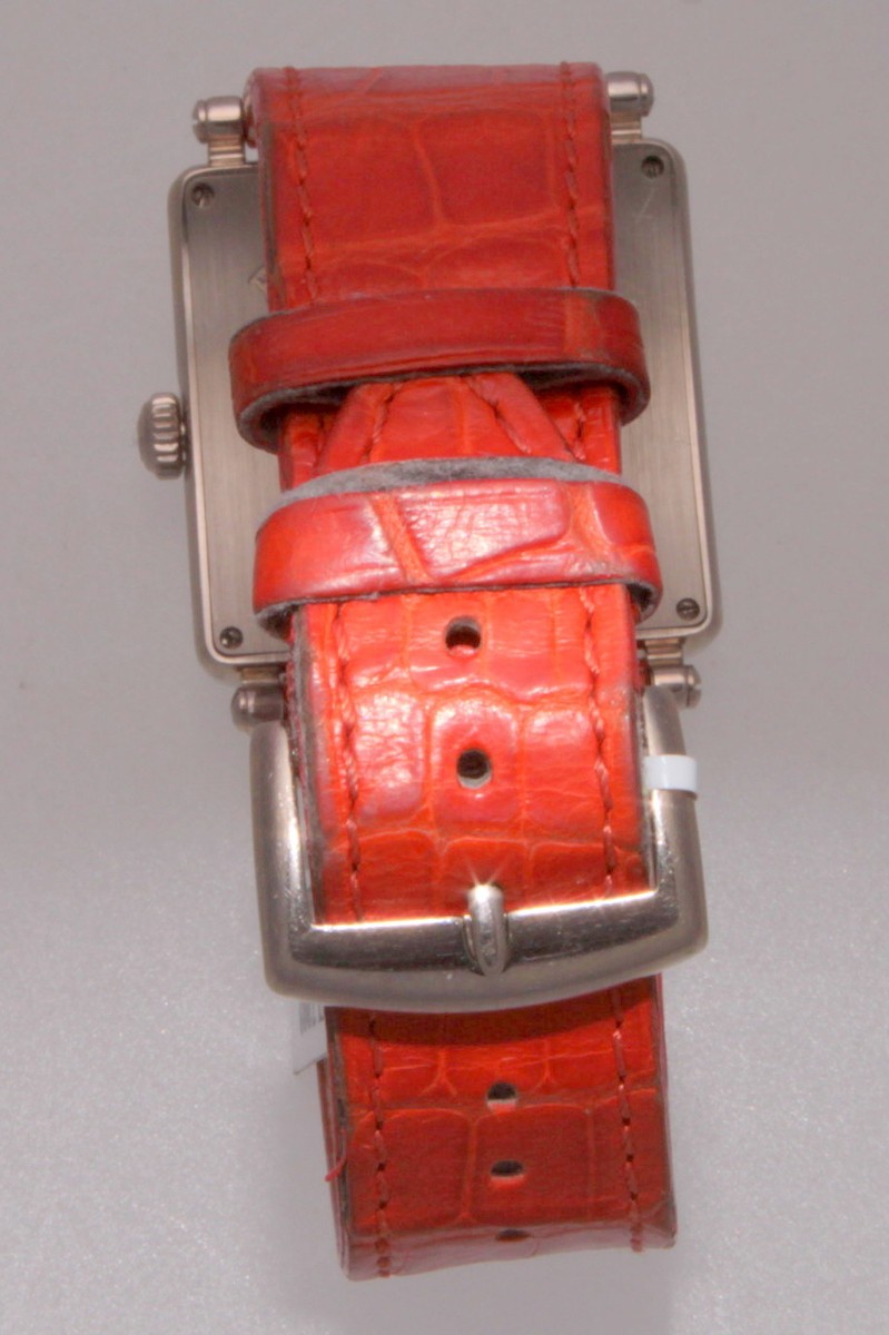 Authentic Franck Muller Master Square 18K White Gold Watch