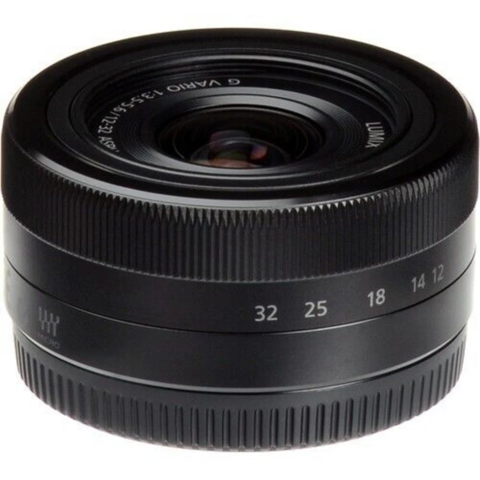 Panasonic Lumix G Vario 12-32mm f/3.5-5.6 Mega OIS ED Lens - Black-95%NEW - Image 4 of 4