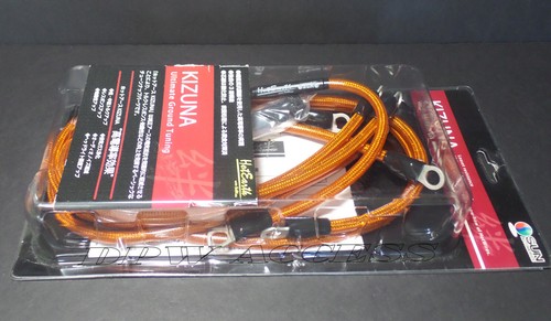 Kit de mise à la terre orange fil hyper terre chaude automatique cuivre soleil auto Inazma - Photo 2/9
