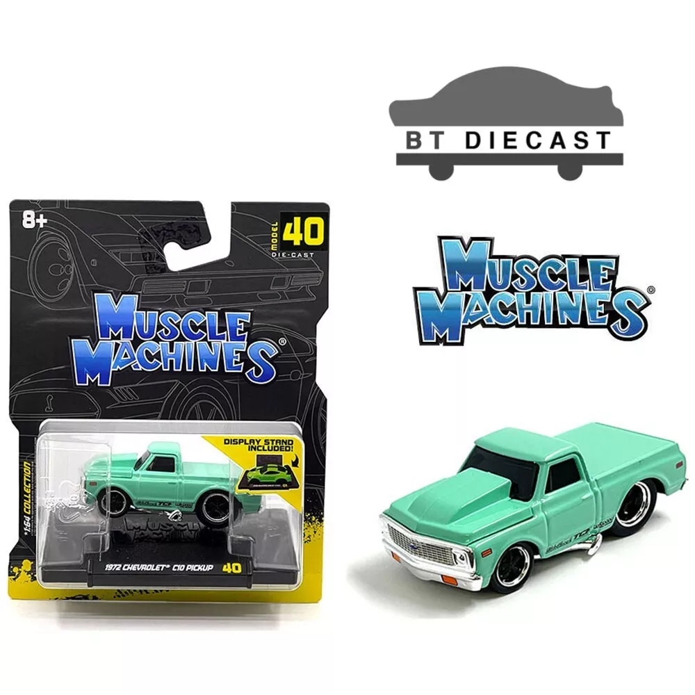 #49110-A 1/64 Titan 1972 Chevrolet C-10 Monster Truck