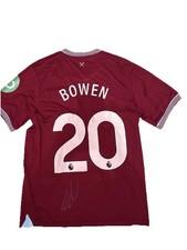 Jarrod Bowen Signed West Ham United Jersey Shirt Proof