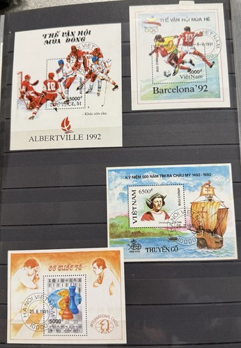 Bel ensemble dans un album de 208 blocs de pays divers dont thématiques, neufs e - Picture 19 of 24
