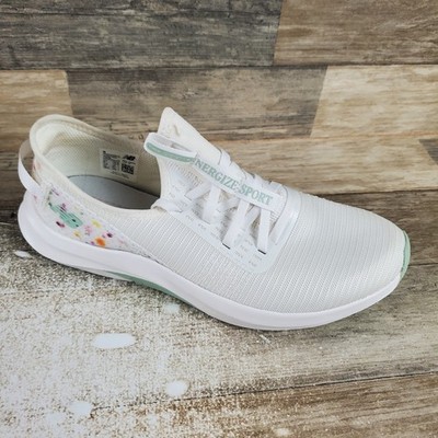 New Balance Dynasoft Nergize Sport V2 Womwns Shoes Sz 9.5 White Mesh Sneaker