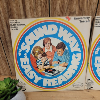 #ad #ad Vintage The Sound Way To Easy Reading Learning System Complete 4 Records 1976 $15.00