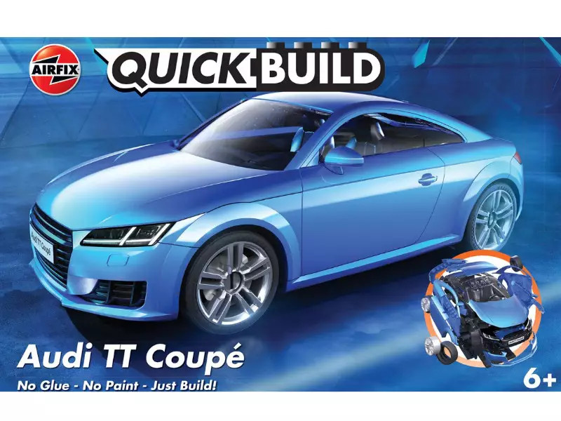 AIRFIX Audi TT Coupé bleue - Quick Build - AIRFIX J6054