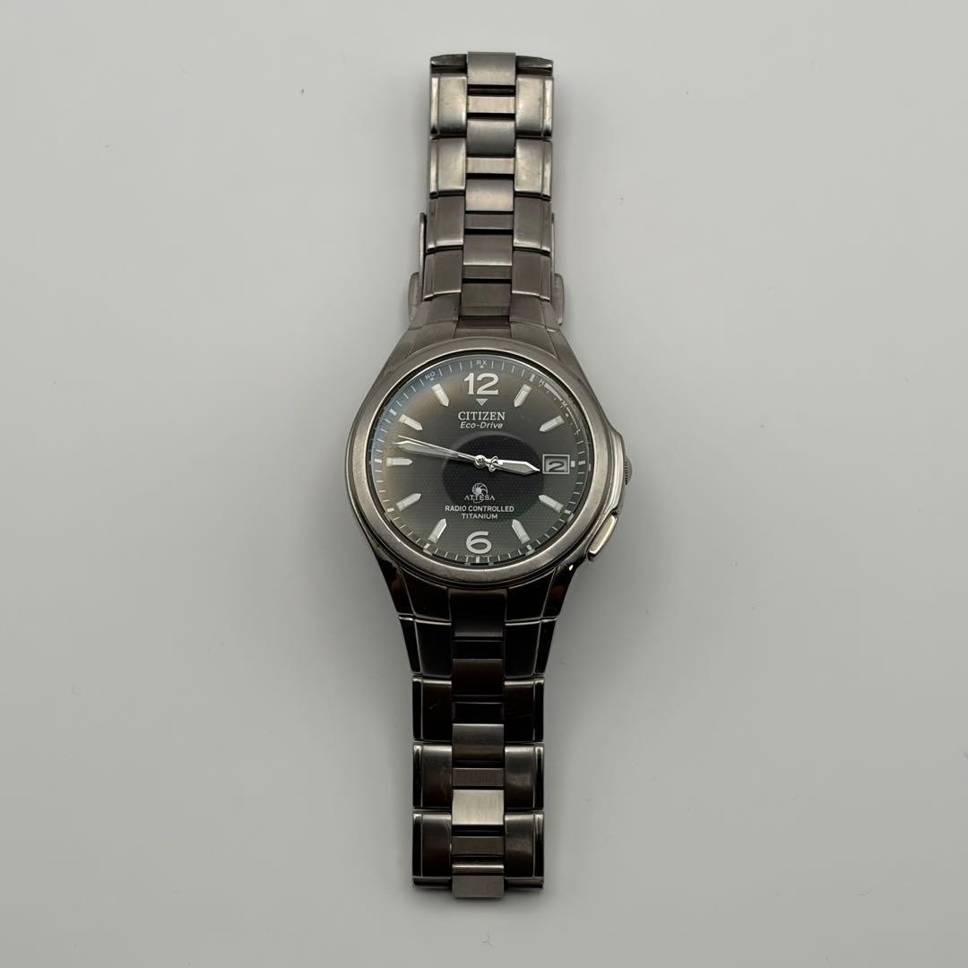 Citizen Attesa H410-T003788 Titanium Eco-Drive Radio … - Gem
