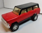 Tonka #53078 Jeep Cherokee Chief Vintage 1970's larger Diecast Car Red Black