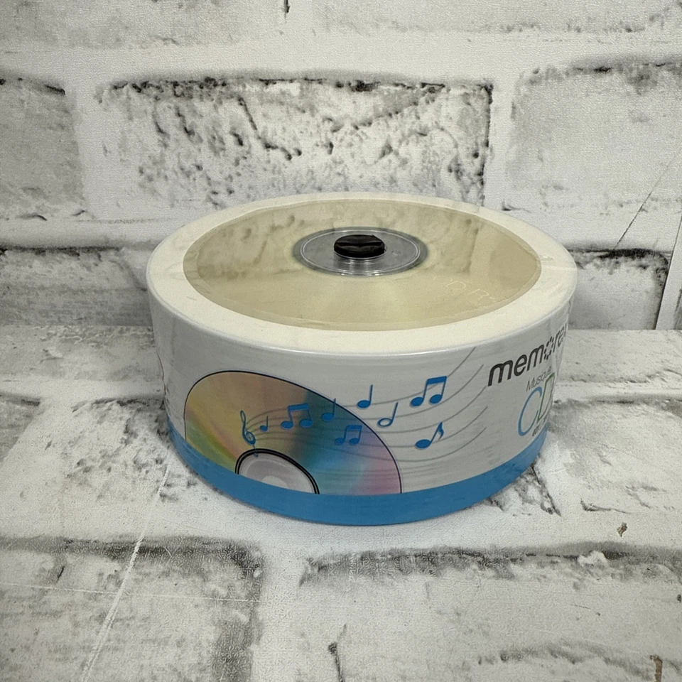 Memorex CD-R 30 Pack 40X 700MB 80min Music Media NEW FACTORY SEALED! - Image 2 of 4