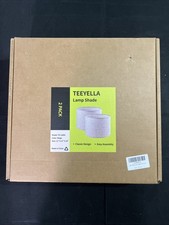 Lamp Shades Set of 2, Beige Linen Lampshade, 13" Top X 13" Bottom X 10" High,...