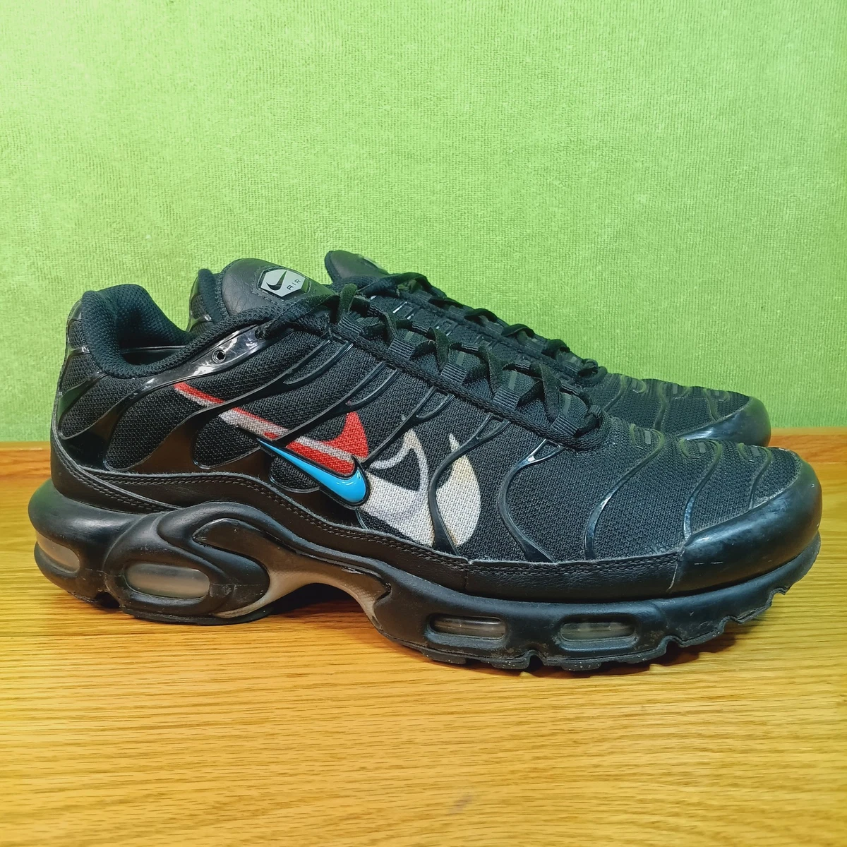 Nike Air Max Plus Multi-Swoosh - Black for Sale | Authenticity
