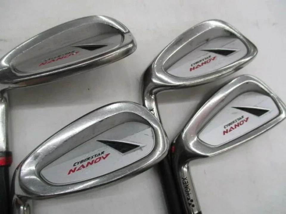 [Lefty / Yonex] Cyberstar Iron Set 8pcs 3-4-5-6-7-8-9-P Shaft Nanospeed Flex S-2 - Image 4 of 4