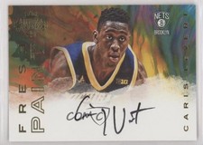 2016-17 Panini Court Kings Fresh Paint Auto Caris LeVert #FP-CLE Auto 0r4