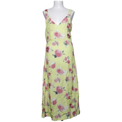 ROTATE Birger Christensen, Maxikleid, Größe: 36, Gelb/Pink/Weiß, Viskose #HME