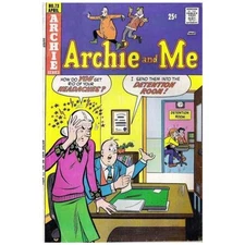 Archie and Me #73 Archie comics VF minus Full description below [w]