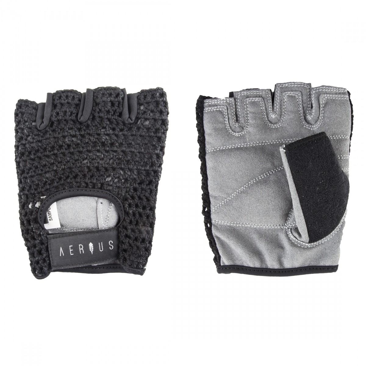 Aerius Retro Mesh Glove Unisex Fingerless Cycling Gloves SM Black 5390₽