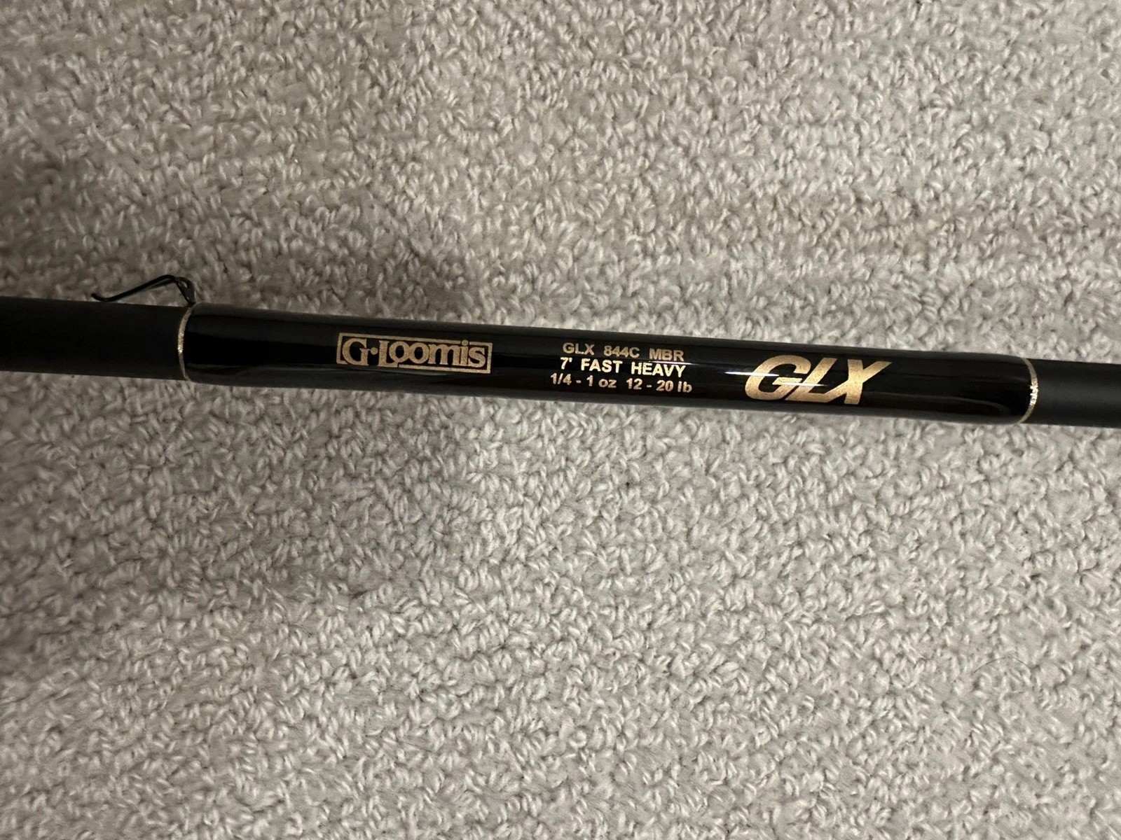 G Loomis - GLX - 844C MBR - 7’ Heavy Fast Action Casting Rod - 12-20 Lb - NEW