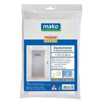 5X Mako Premium StaubschutztüR Renovierungsarbeiten Staubschutz 2,4 M X 1,1 M