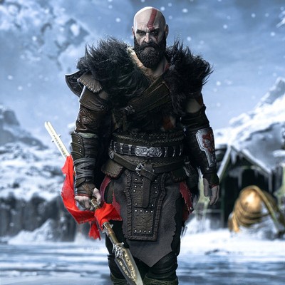 Worldbox Onetoys Kratos 12in Action Figure Doll Model OT019 Deluxe Edition