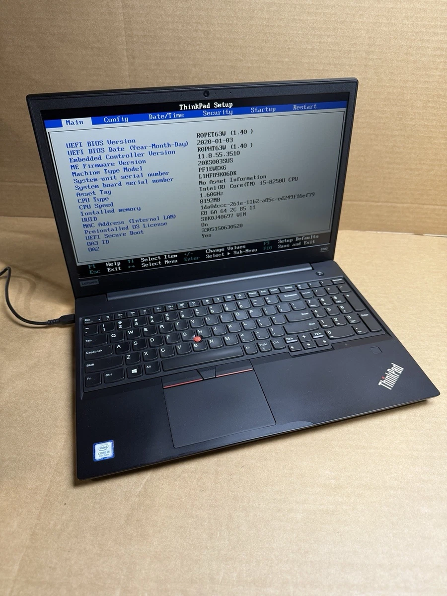 Lenovo ThinkPad E580 PC Laptops & Netbooks for sale | eBay