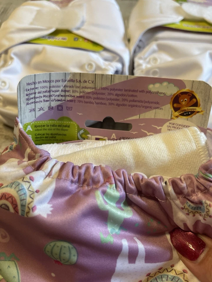 Ecopipo Reusable Diapers for Baby (3 In Lot) - Image 4 of 4