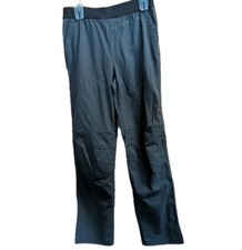 REI Co-Op Pants XL 18 Black Nylon Rain Hike Trail Youth Gorp Outdoors