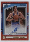 2024 Donruss Signatures Choice Red 73/99 Pacome Dadiet #267 Rookie Auto RC
