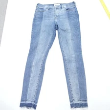 Pacson Ankle Jegging Jeans Women 27 Blue Denim Super Stretch Pockets Skinny Leg