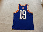 Champion Ultra Marine 1919 Blue Orange #19 Basketball Manny Jersey Adult XL Rare — photo 9