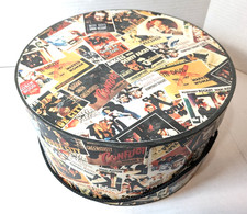 WB store Movie Hat Box From 1992 Bogart Davis Flynn noir Cagney Bergman 90s