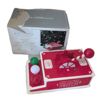 Wondershop Wireless Tree Lighting Switch Christmas Magic with Lights & Sounds