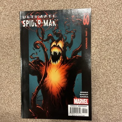 ULTIMATE SPIDERMAN #60 (MARVEL) (2004) 1ST COVER APP.  OF ULTIMATE CARNAGE