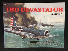 TBD DEVASTATOR in Action Squadron Signal Aircraft 97 WWII Aviation Specs Photos