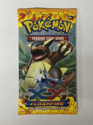 Pokémon 2016 XY Flashfire Booster Pack Mega Kangaskhan Art- New